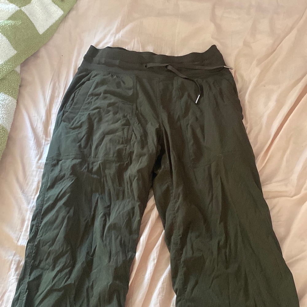 Dance Studio Mid-Rise Pant Regular Green Size 6